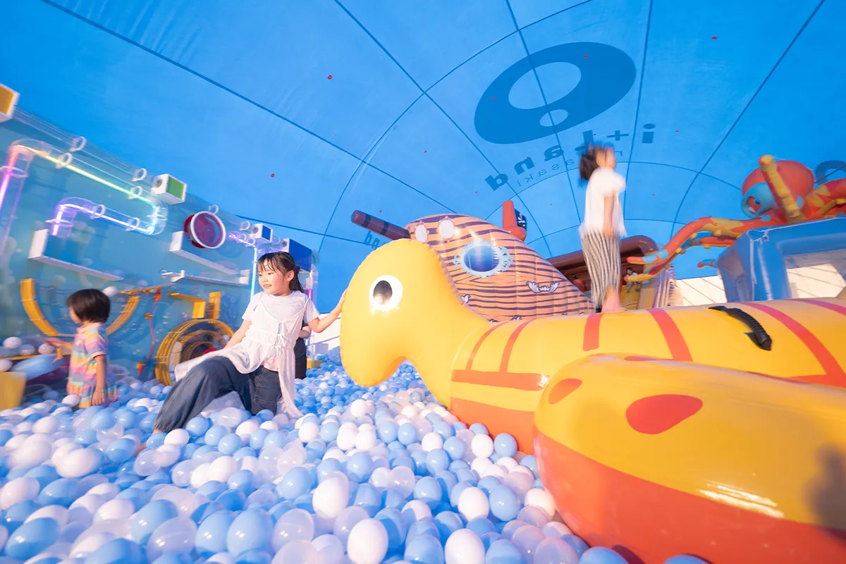 日本最大20万個のボールプールテーマパーク